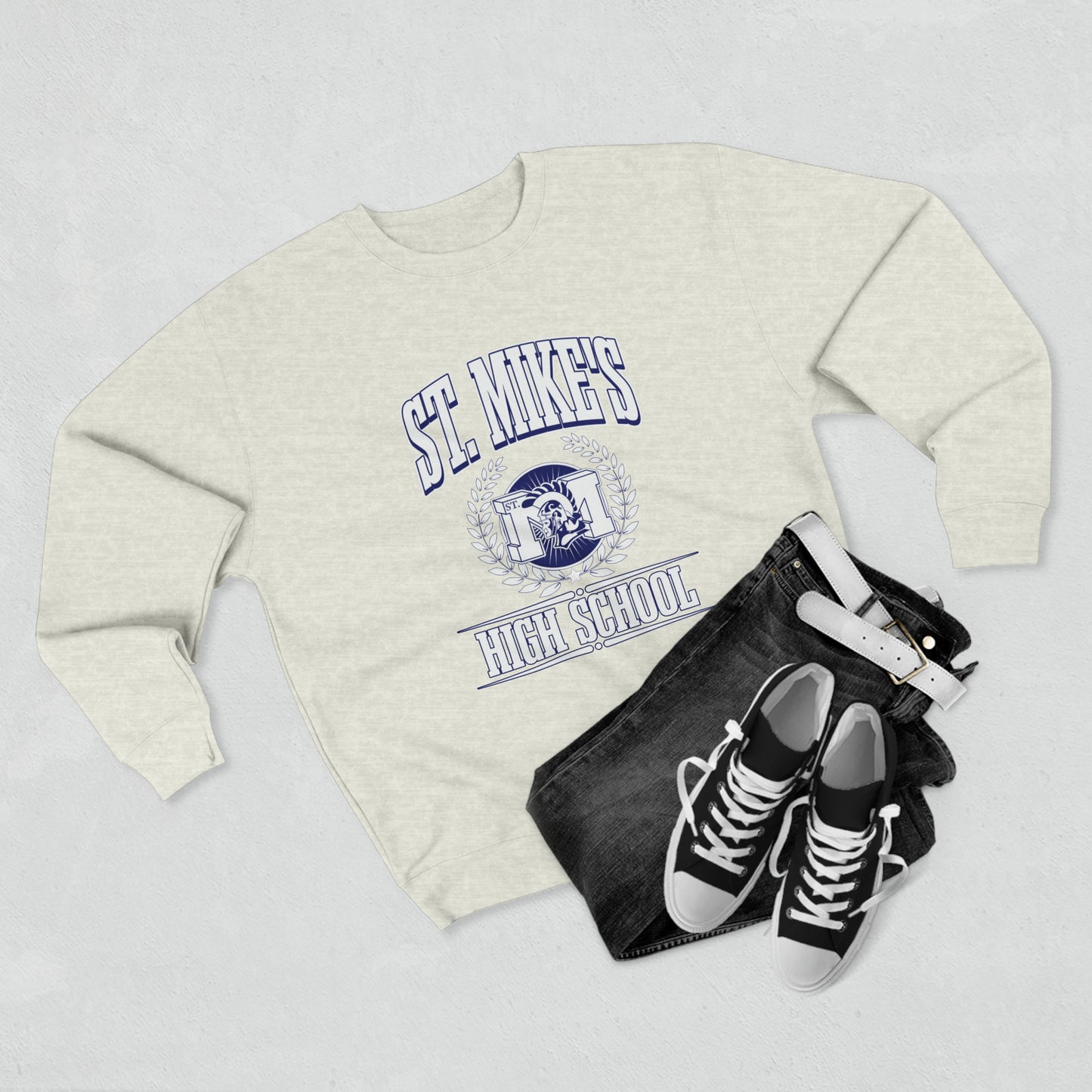 St. Mike's High School - Unisex Crewneck Sweatshirt