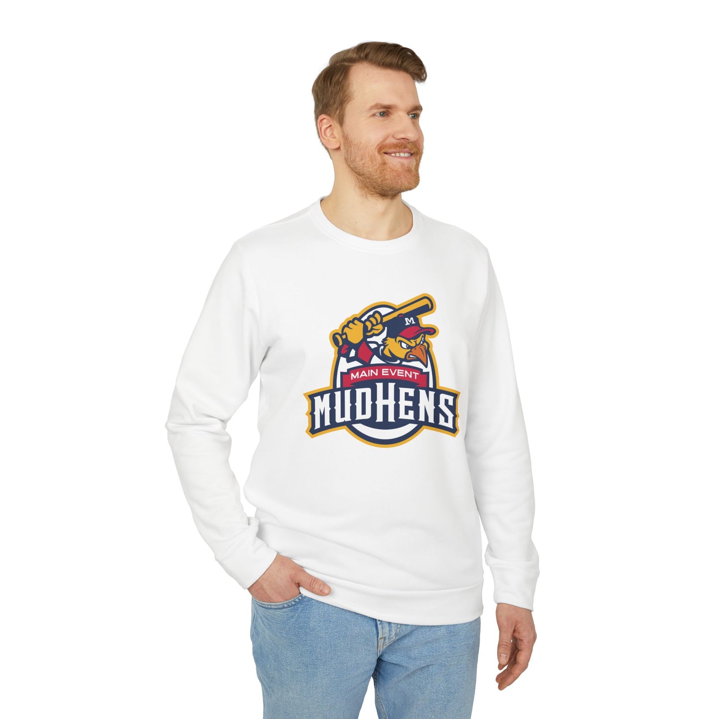 adidas Unisex Fleece Crewneck Sweatshirt