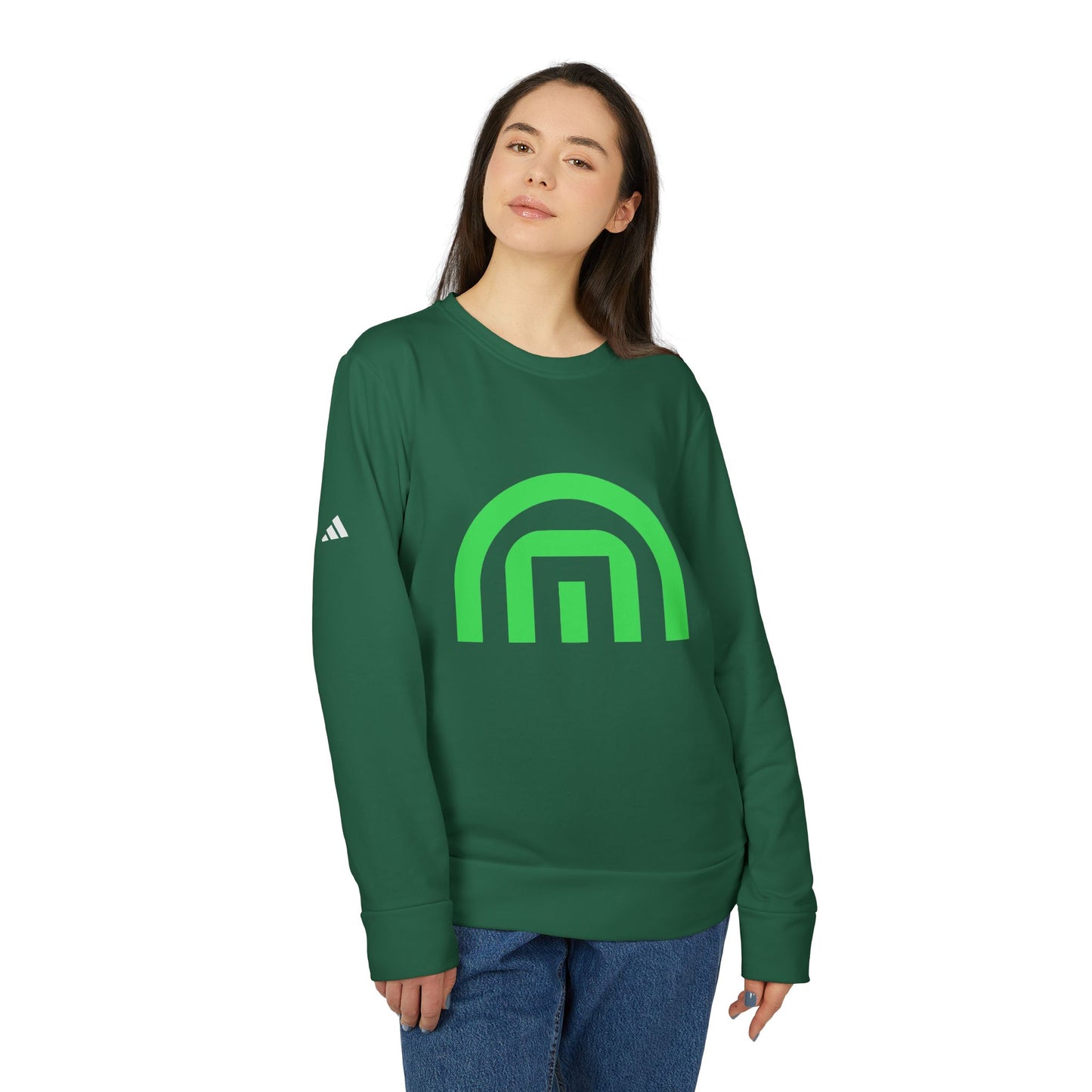 Adidas Unisex Fleece Crewneck Sweatshirt - Stylish & Comfortable