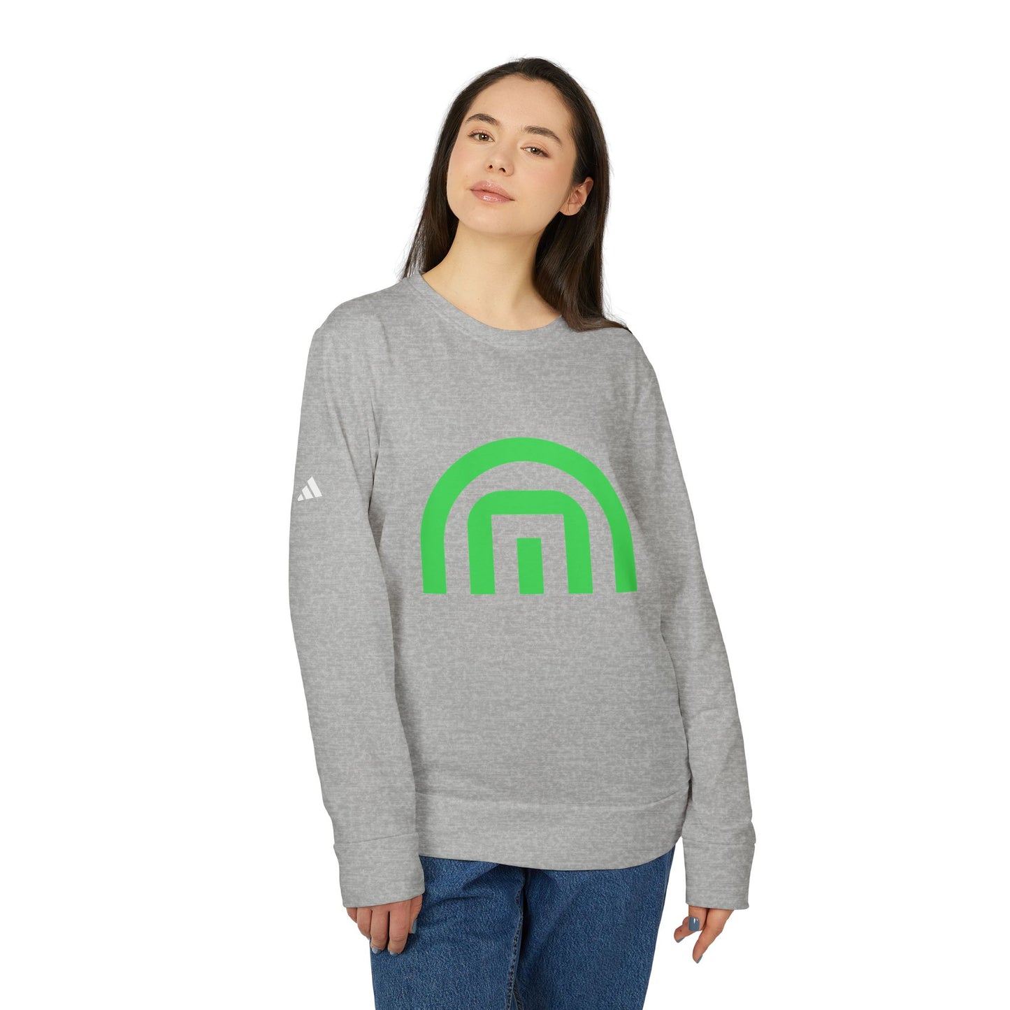 Adidas Unisex Fleece Crewneck Sweatshirt - Stylish & Comfortable