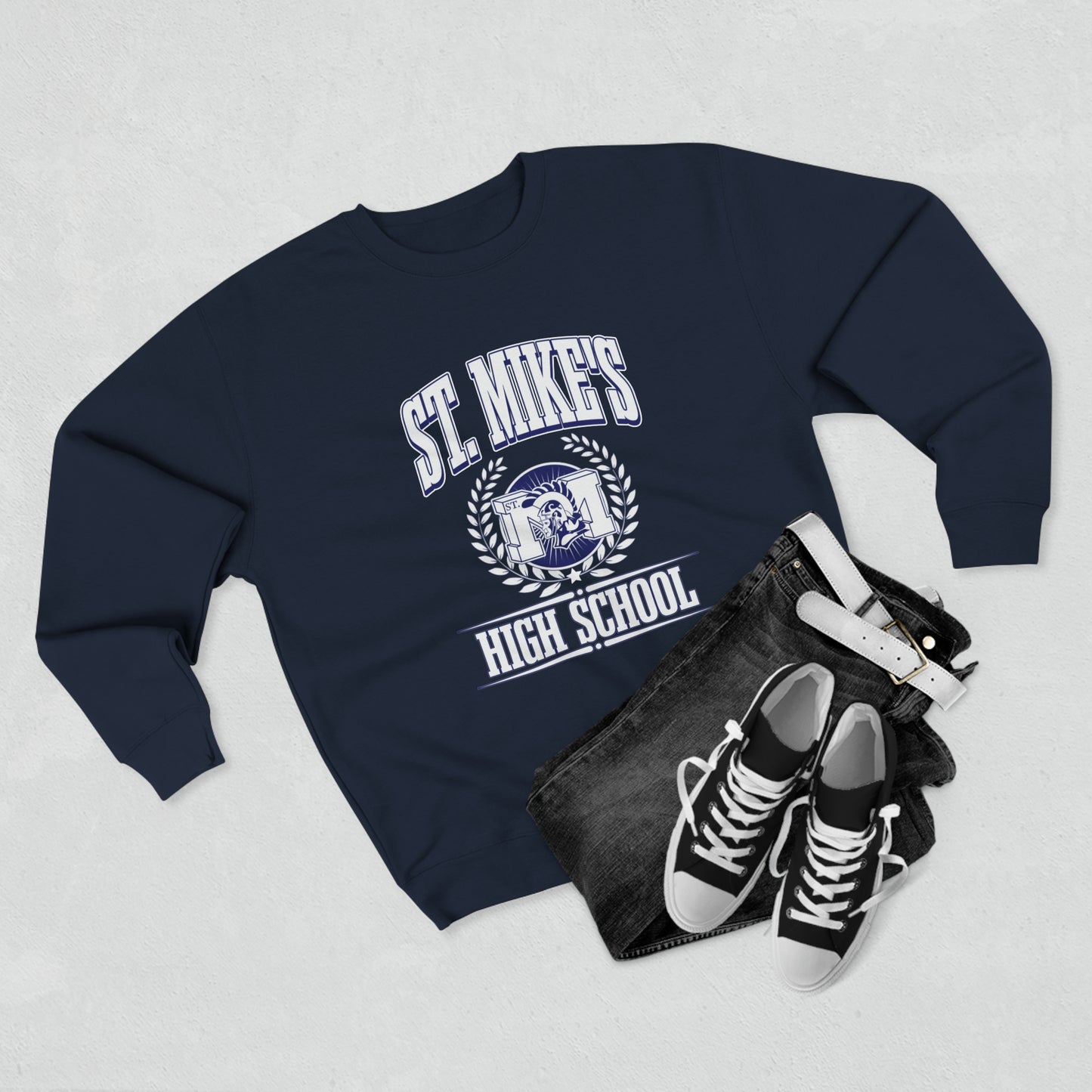 St. Mike's High School - Unisex Crewneck Sweatshirt