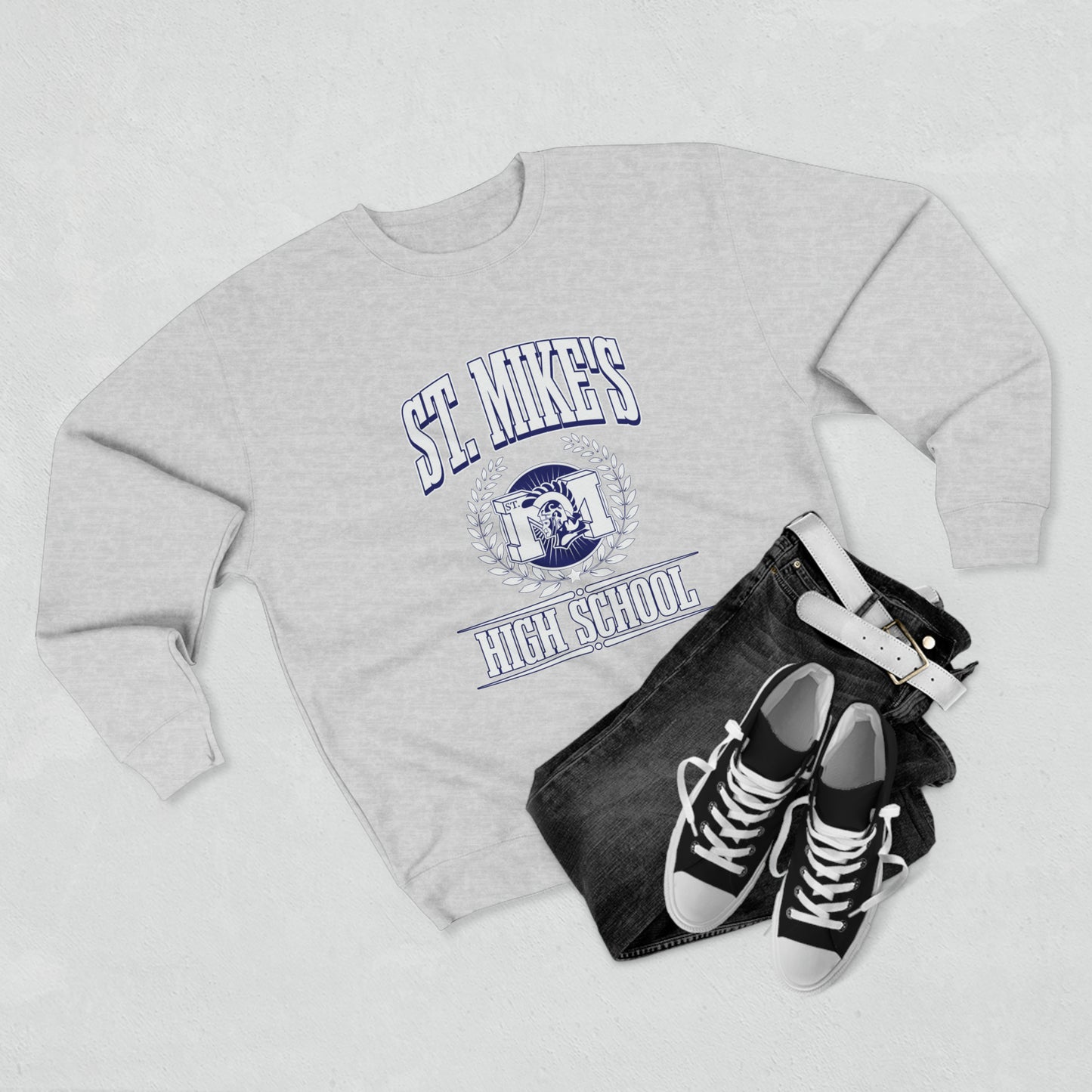 St. Mike's High School - Unisex Crewneck Sweatshirt