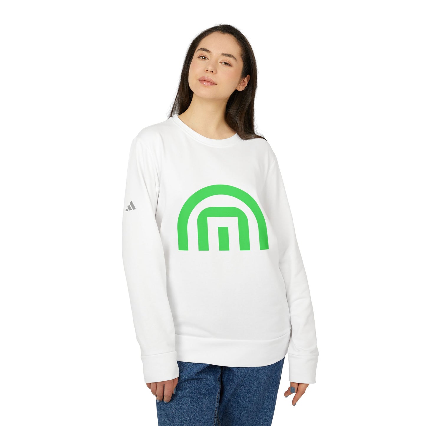 Adidas Unisex Fleece Crewneck Sweatshirt - Stylish & Comfortable