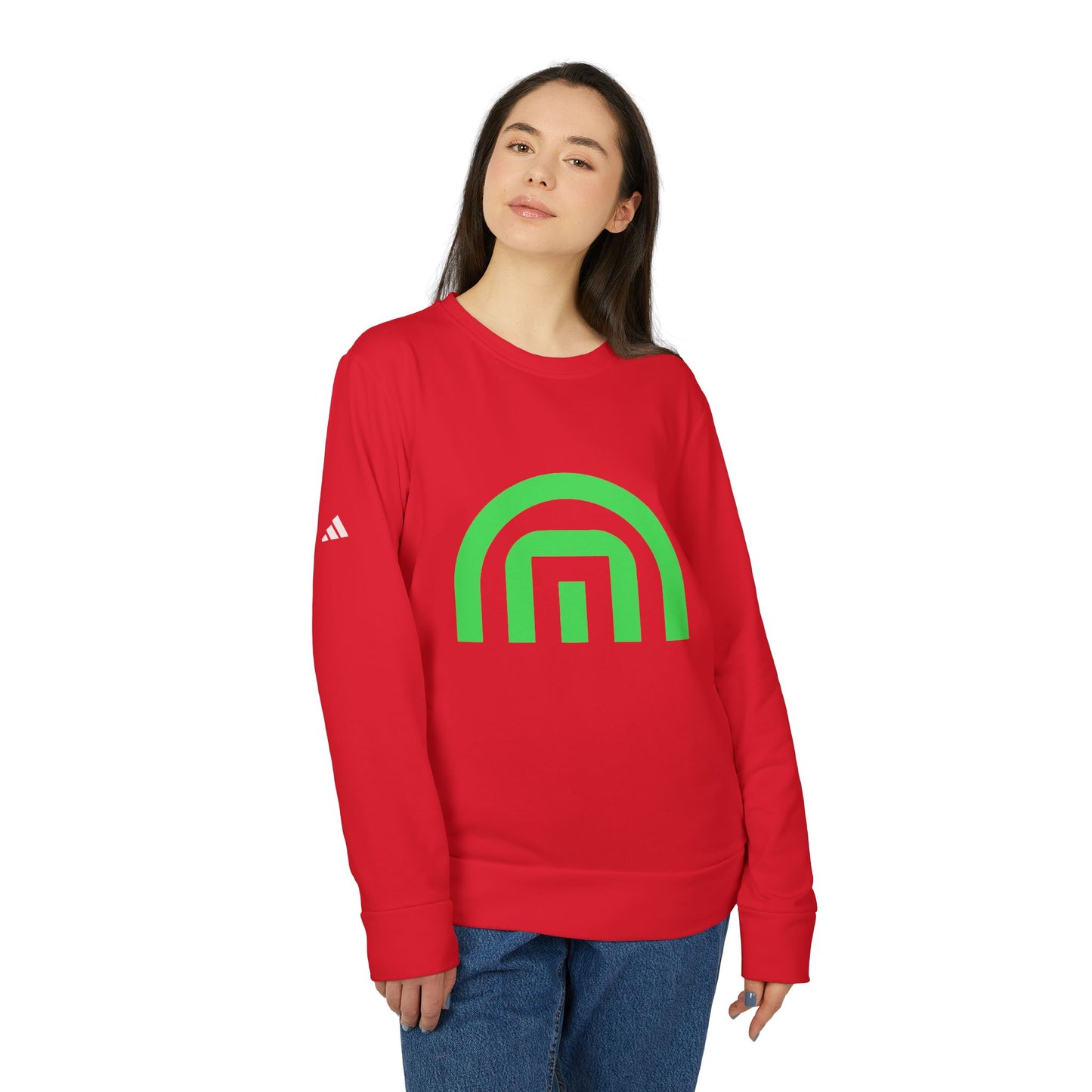 Adidas Unisex Fleece Crewneck Sweatshirt - Stylish & Comfortable